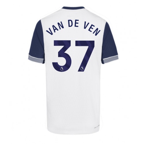 Fotbalové Dres Tottenham Hotspur Micky van de Ven #37 Domácí 2024-25 Krátký Rukáv